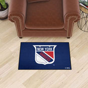 NHLRETRO New York Rangers Starter Mat Accent Rug - 19in. x 30in., 35552