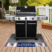 NHLRETRO New York Rangers Vinyl Grill Mat - 26in. x 42in., 35555