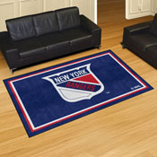 NHLRETRO New York Rangers 5ft. x 8 ft. Plush Area Rug, 35558