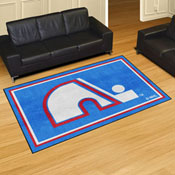 NHLRETRO Quebec Nordiques 5ft. x 8 ft. Plush Area Rug, 35579