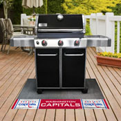 NHLRETRO Washington Capitals Vinyl Grill Mat - 26in. x 42in., 35604