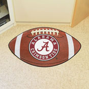 Alabama Crimson Tide Football Rug - 20.5in. x 32.5in., 35629