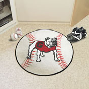 Georgia Bulldogs Baseball Rug - 27in. Diameter, 35696