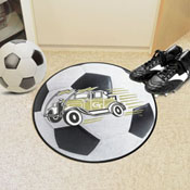 Georgia Tech Yellow Jackets Soccer Ball Rug - 27in. Diameter - Ramblin' Wreck Logo, 35711