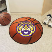 LSU Tigers Basketball Rug - 27in. Diameter, 35745
