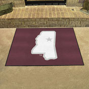 Mississippi State Bulldogs All-Star Rug, State Logo - 34 in. x 42.5 in., 35763