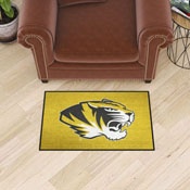 Missouri Tigers Starter Mat Accent Rug, Yellow - 19in. x 30in., 35776