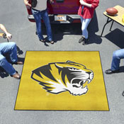Missouri Tigers Tailgater Rug, Yellow - 5ft. x 6ft., 35777