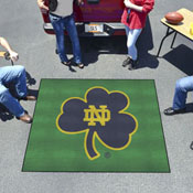 Notre Dame Fighting Irish Tailgater Rug, Clover Logo - 5ft. x 6ft., 35808