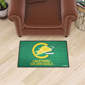 NHLRETRO California Golden Seals Starter Mat Accent Rug - 19in. x 30in., 35810