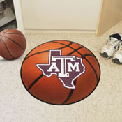 Texas A&M Aggies Basketball Rug - 27in. Diameter, 35859