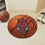 Arkansas Razorbacks Basketball Rug - 27in. Diameter, 35871