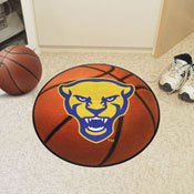 Pitt Panthers Basketball Rug, Panther Logo - 27in. Diameter, 35887