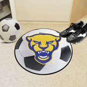 Pitt Panthers Soccer Ball Rug, Panther Logo - 27in. Diameter, 35889