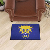 Pitt Panthers Starter Mat Accent Rug, Panther Logo - 19in. x 30in., 35890