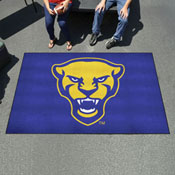 Pitt Panthers Ulti-Mat Rug, Panther Logo - 5ft. x 8ft., 35892