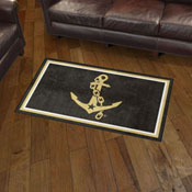 Vanderbilt Commodores 3ft. x 5ft. Plush Area Rug, Anchor Logo, 35893