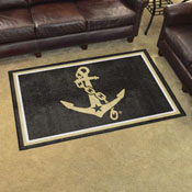 Vanderbilt Commodores 4ft. x 6ft. Plush Area Rug, Anchor Logo, 35894