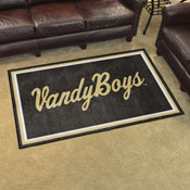 Vanderbilt Commodores 4ft. x 6ft. Plush Area Rug, Vandy Boys, 35906