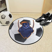 Virginia Cavaliers Soccer Ball Rug - 27in. Diameter, 35921