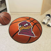 Virginia Tech Hokies Basketball Rug, Hokie Bird Logo - 27in. Diameter, 35931