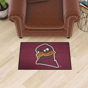 Virginia Tech Hokies Starter Mat Accent Rug, Hokie Bird Logo - 19in. x 30in., 35934