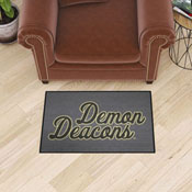 Wake Forest Demon Deacons Starter Mat Accent Rug, Script Wordmark - 19in. x 30in., 35946