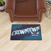 Charlotte Hornets Slogan Starter Mat Accent Rug - 19in. x 30in., 35987