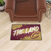Cleveland Cavaliers Slogan Starter Mat Accent Rug - 19in. x 30in., 35989