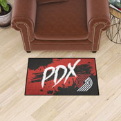 Portland Trail Blazers Slogan Starter Mat Accent Rug - 19in. x 30in., 36008