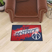 Washington Wizards Slogan Starter Mat Accent Rug - 19in. x 30in., 36013