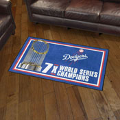 Los Angeles Dodgers Dynasty Plush Area Rug, AGS-36061