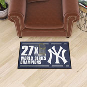 New York Yankees Dynasty Starter Mat Accent Rug - 19in. x 30in., 36080