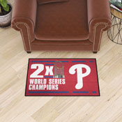 Philadelphia Phillies Dynasty Starter Mat Accent Rug - 19in. x 30in., 36091