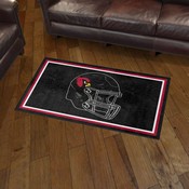 Arizona Cardinals Plush Area Rug, AGS-36134