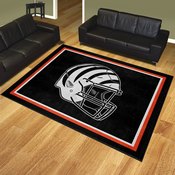 Cincinnati Bengals Plush Area Rug - Bengals Alternate Helmet Logo, AGS-36154