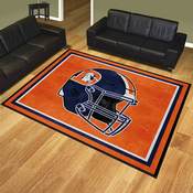 Denver Broncos Plush Area Rug - Broncos Alternate Helmet Logo, AGS-36174