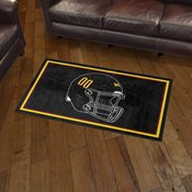 Washington Commanders Plush Area Rug - Black, AGS-36262