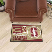 Stanford Cardinal Dynasty Starter Mat Accent Rug Women's Basketball - 19in. x 30in., 36281