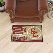 Southern California Trojans Dynasty Starter Mat Accent Rug Women's Basketball - 19in. x 30in., 36282