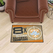 Tennessee Volunteers Dynasty Starter Mat Accent Rug Women's Basketball - 19in. x 30in., 36283