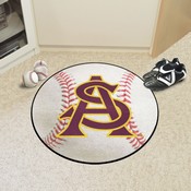 Arizona State Sun Devils Baseball Rug - 27in. Diameter, 36296