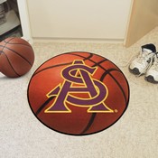 Arizona State Sun Devils Basketball Rug - 27in. Diameter, 36297