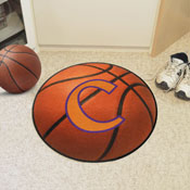 Clemson Tigers Basketball Rug - 27in. Diameter, 36317
