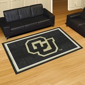 Colorado Buffaloes Plush Area Rug, AGS-36835