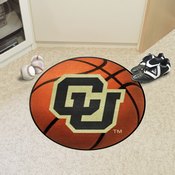 Colorado Buffaloes Soccer Ball Rug - 27in. Diameter - CU Logo, 36326