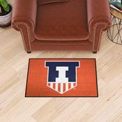 Illinois Illini Starter Mat Accent Rug - 19in. x 30in. - Starter Mat, 36341