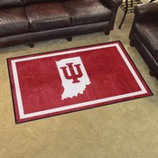 Indiana Hooisers Plush Area Rug, AGS-36344