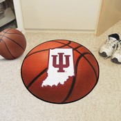 Indiana Hooisers Basketball Rug - 27in. Diameter, 36350
