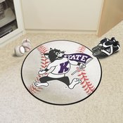 Kansas State Wildcats Baseball Rug - 27in. Diameter - Wildcat Mascot Logo, 36373